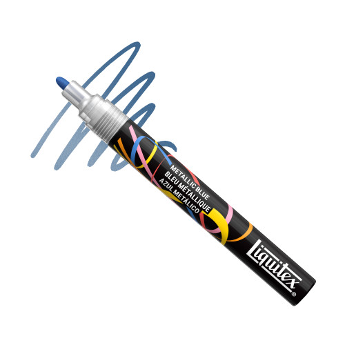 LIQUITEX АКРИЛЕН МАРКЕР 2MM - METALLIC BLUE