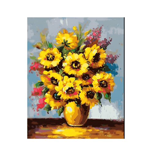 NEWART PAINT BY NUMBERS SET 50/40CM. - W4661