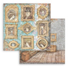STAMPERIA BLOCK DESIGNER PAPER 20.3/20.3 CM - SBBS49