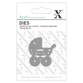 DOCRAFTS DIES FOR CUTTING - BABYS PRAM XCU 503078