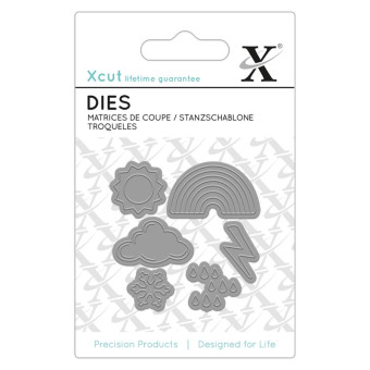 DOCRAFTS DIES FOR CUTTING - WEATHER ICONS XCU 503641