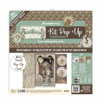 STAMPERIA POP UP KIT 3D CARD - SBPOP06