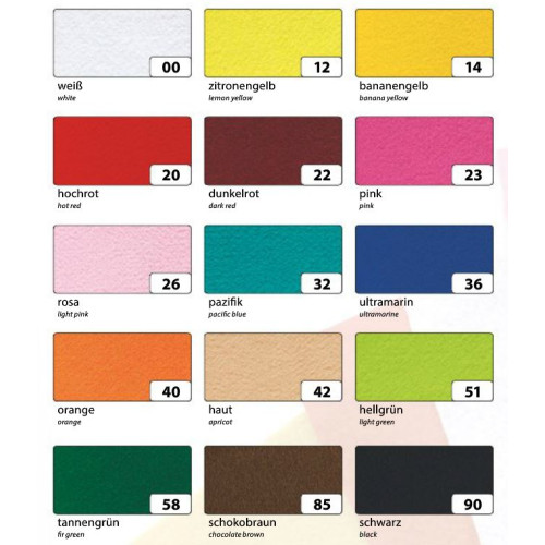 FOLIA FELT 45 X 70 CM. 3.5 MM - LIGHT PINK