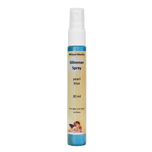DAILY ART INK SPRAY 30 ML GLIMMER - ПЕРЛЕНО СИН
