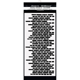STAMPERIA MEDIA STENCIL - ШАБЛОН 12 Х 25 СМ - KSTDL51