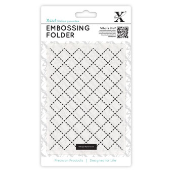 DOCRAFTS RELIEF FOLDER A6 - QUILTING XCU 515129