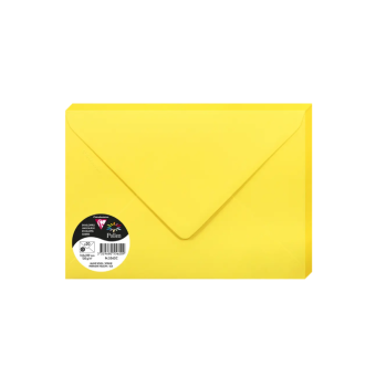 CLAIREFONTAINE ENVELOPE 162/229 MM. - INTENSIVE YELLOW