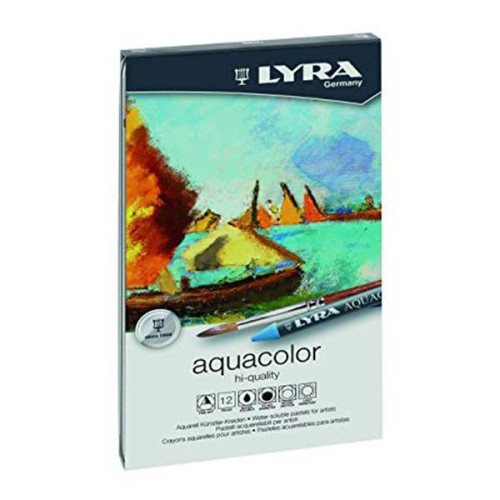LYRA WATERCOLOUR PASTELS SET 12 COLORS, 5611120
