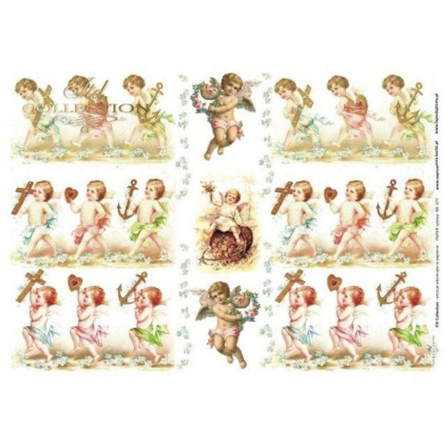 ITD COLLECTION DECOUPAGE RICE PAPER A4 - R0077