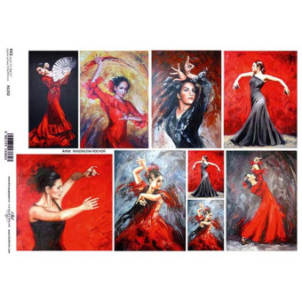 ITD COLLECTION ДЕКУПАЖНА ОРИЗОВА ХАРТИЯ А4 - R1232
