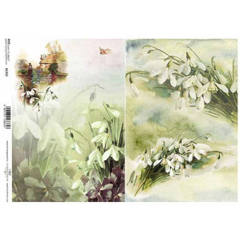 ITD COLLECTION ДЕКУПАЖНА ОРИЗОВА ХАРТИЯ А4 - R1357