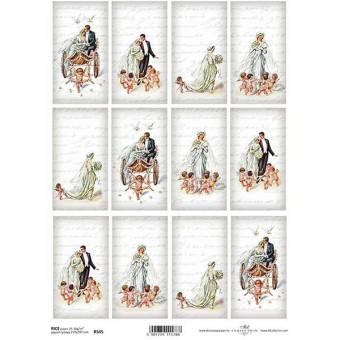 ITD COLLECTION ДЕКУПАЖНА ОРИЗОВА ХАРТИЯ А4 - R0545