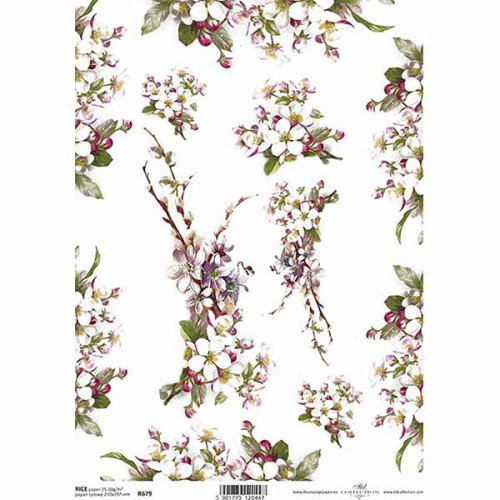 ITD COLLECTION DECOUPAGE RICE PAPER A4 - R0679