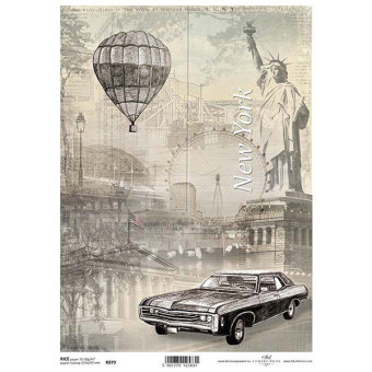 ITD COLLECTION ДЕКУПАЖНА ОРИЗОВА ХАРТИЯ А4 - R0879