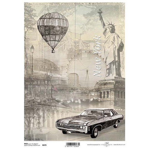 ITD COLLECTION ДЕКУПАЖНА ОРИЗОВА ХАРТИЯ А4 - R0879