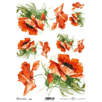 ITD COLLECTION DECOUPAGE RICE PAPER A4 - R0954