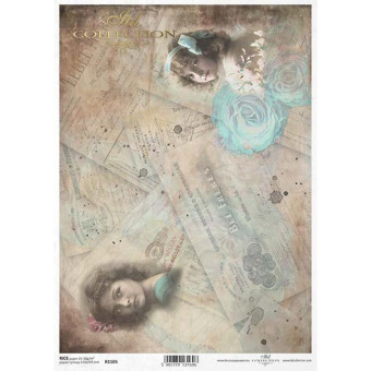 ITD COLLECTION ДЕКУПАЖНА ОРИЗОВА ХАРТИЯ А4 - R1105