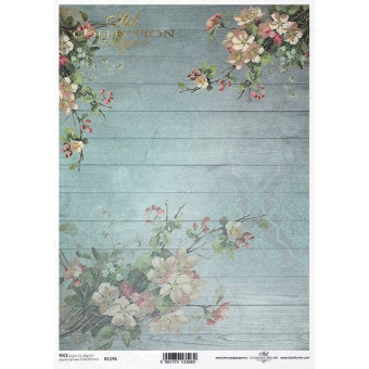 ITD COLLECTION DECOUPAGE RICE PAPER A4 - R1196