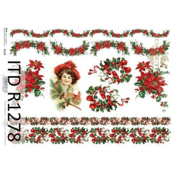 ITD COLLECTION ДЕКУПАЖНА ОРИЗОВА ХАРТИЯ А4 - R1278