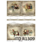 ITD COLLECTION ДЕКУПАЖНА ОРИЗОВА ХАРТИЯ А4 - R1309