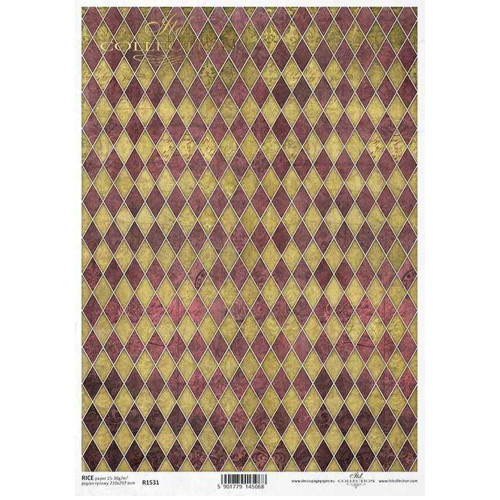 ITD COLLECTION DECOUPAGE RICE PAPER A4 - R1531