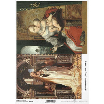 ITD COLLECTION ДЕКУПАЖНА ОРИЗОВА ХАРТИЯ А4 - R1619