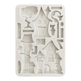 STAMPERIA FURRY FRIENDS SILICONE MOLD KACMA592