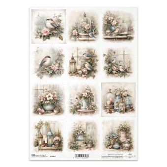 ITD COLLECTION ДЕКУПАЖНА ОРИЗОВА ХАРТИЯ А4 - R2881