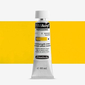 SCHMINCKE АКРИЛНА БОЯ 60 МЛ PRIMACRYL CADMIUM YELLOW MEDIUM