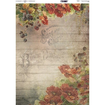 ITD COLLECTION DECOUPAGE RICE PAPER A3 - R0072L