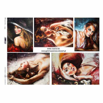 ITD COLLECTION DECOUPAGE RICE PAPER A3 - R0115L