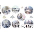 ITD COLLECTION DECOUPAGE RICE PAPER A3 - R0142L
