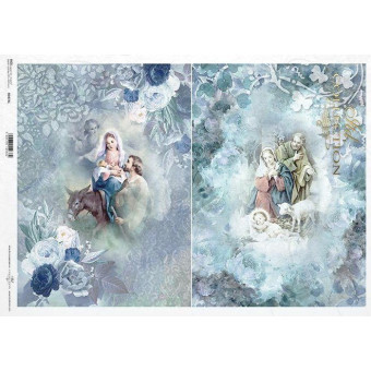 ITD COLLECTION DECOUPAGE RICE PAPER A3 - R0474L