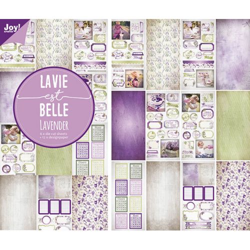 JOY CRAFTS БЛОКЧЕ ДИЗАЙНЕРСКА ХАРТИЯ 18Л, 15/30 - 6011/0384