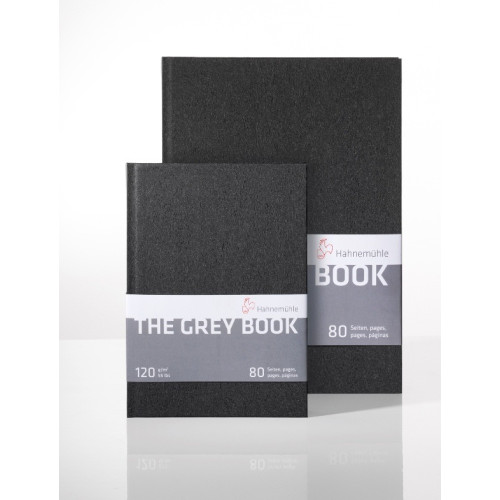 HAHNEMUHLE СКИЦНИК THE GREY BOOK 120 ГР. 40 Л. А5