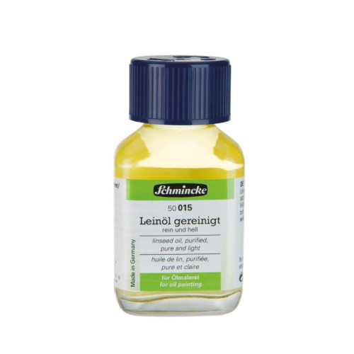 SCHMINCKE MEDIUM LINSEED OIL, REFINED 50015025