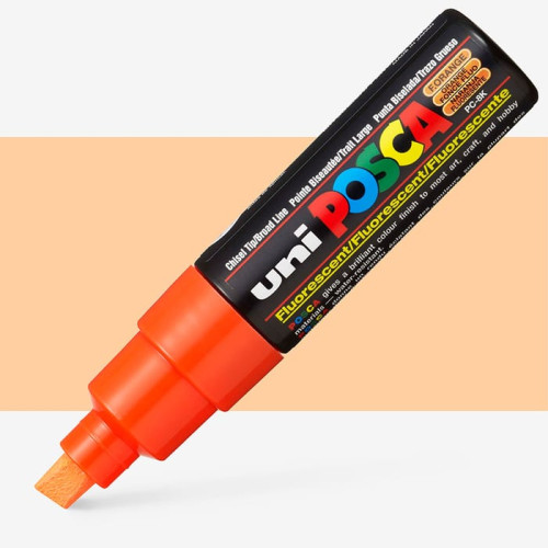 POSCA АКРИЛЕН МАРКЕР PC-8K, 8 MM - FLUORESCENT ORANGE
