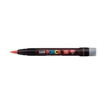 POSCA АКРИЛЕН МАРКЕР PCF-350 BRUSH - RED