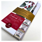HAHNEMUHLE BOOKMARK PAD 15 SHEETS, WHITE, 3 WATERCOLOR PAINTS