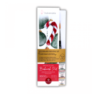 HAHNEMUHLE BOOKMARK PAD 15 SHEETS, WHITE, 3 WATERCOLOR PAINTS