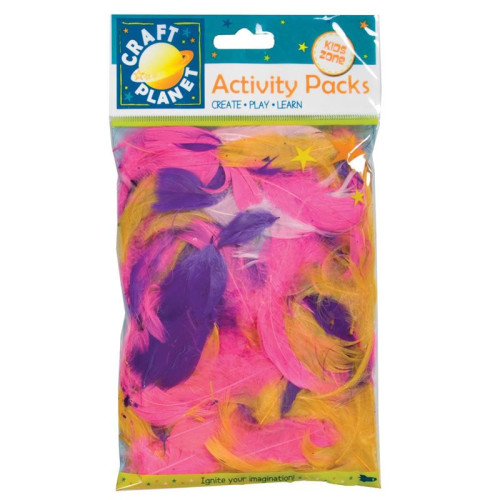 DOCRAFTS DECORATION FEATHERS 7 G. ASSORTED - CPT 6541103