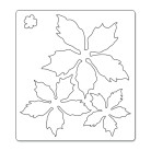 SIZZIX BIGZ ЩАНЦИ ЗА ИЗРЯЗВАНЕ - TATTERED POINSETTIA