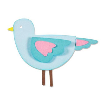 SIZZIX THINLITS ЩАНЦИ ЗА ИЗРЯЗВАНЕ - SWEETIE BIRD