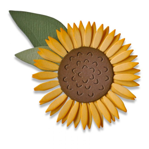 SIZZIX THINLITS ЩАНЦИ ЗА ИЗРЯЗВАНЕ - SUNFLOWER