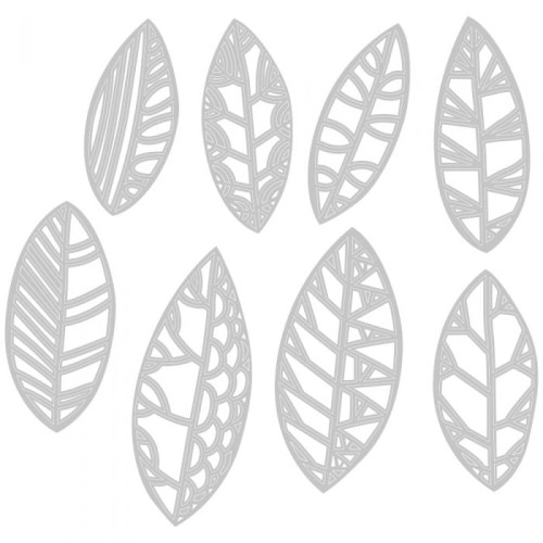 SIZZIX THINLITS DIES - CUT OUT LEAVES