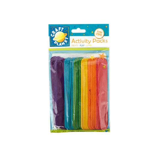 DOCRAFTS COLORFUL ICE CREAM STICKS 15 CM. 25 PCS. - 6681110