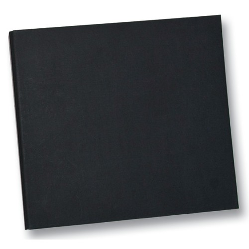 FOLDER FOR DECORATION 36.5/32.5/4 CM - BLACK