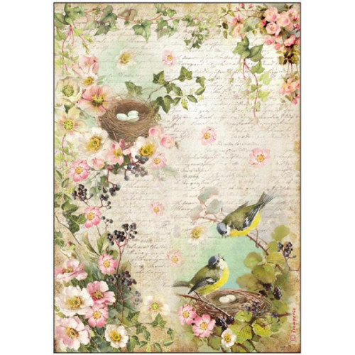 STAMPERIA DECOUPAGE RICE PAPER A4 - DFSA4179
