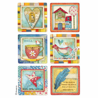 STAMPERIA DECOUPAGE RICE PAPER A4 - DFSA4332