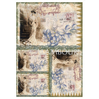 CALAMBOUR ДЕКУПАЖНА ХАРТИЯ 48/33 СМ - DGR 102